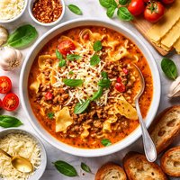 Lasagna Cheese Soup