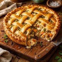 Lattice Chicken Pot Pie