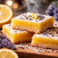 Lavender Lemon Bars