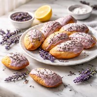 Lavender Madeleines