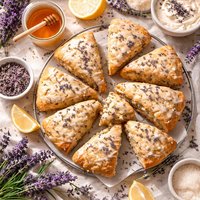 Lavender Scones