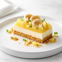 Layered Banana Pineapple Dessert