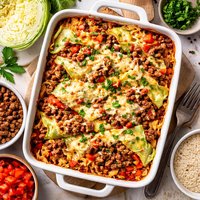 Layered Cabbage Casserole