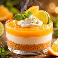 Layered Citrus Dessert