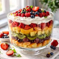 Layered Fruit Salad Supreme
