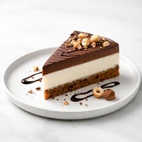Layered Hazelnut Cheesecake