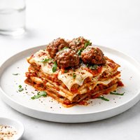 Layered Meatball Bake