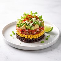 Layered Mexican Salad