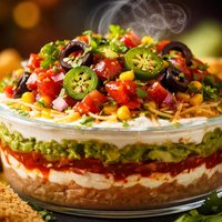 Layered Nacho Style Dip