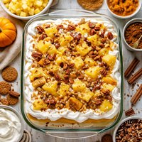 Layered Pineapple Pumpkin Treat