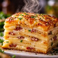 Layered Potato Cake