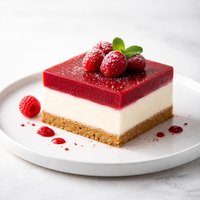 Layered Raspberry Cheesecake
