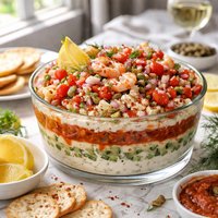 Layered Seafood Spread