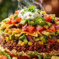 Layered Taco Salad