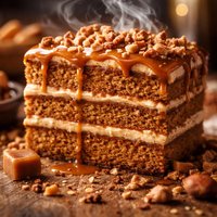 Layered Toffee Cake