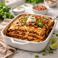 Layered Tortilla Casserole