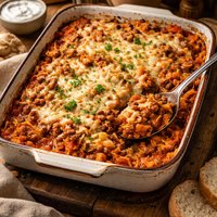Lazy Cabbage Roll Casserole