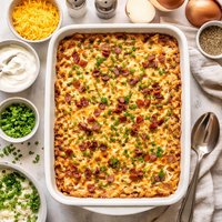 Lazy Day Oven Hash Browns Casserole