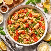 Lazy Lobster Pasta