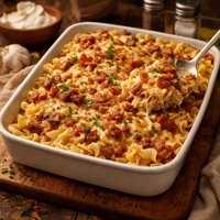 Lazy Perogi Casserole