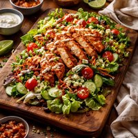 Lean and Mean Buffalo Salad