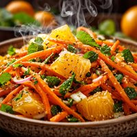 Lebanese Carrot and Orange Salad