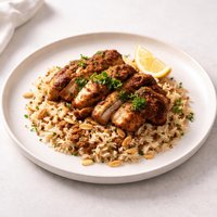 Lebanese Chicken with Rice