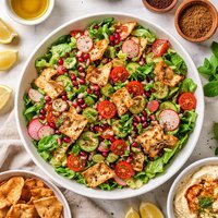 Lebanese Fatoush Salad