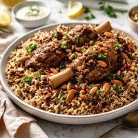 Lebanese Lamb and Rice