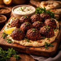 Lebanese Style Spiced Meatballs