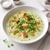 Leek and Green Onion Chowder