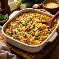 Leek and Potato Casserole