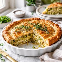 Leek and Potato Pie