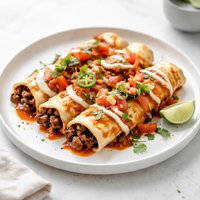 Leftover Beef Enchiladas