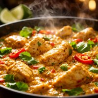 Leftover Chicken Coconut Curry