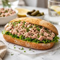 Leftover Ham Salad or Sandwich