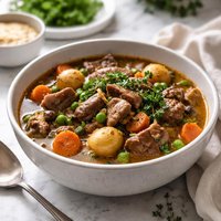 Leftover Leg of Lamb Stew