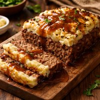 Leftover Mashed Potato Meatloaf