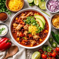 Leftover Pork Tenderloin Crock Pot Chili