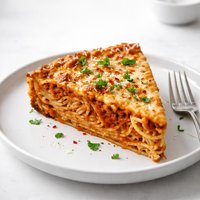 Leftover Spaghetti Pie