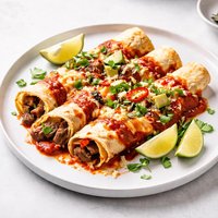 Leftover Steak Enchiladas