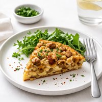 Leftover Stuffing Frittata