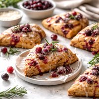 Leftover Thanksgiving Cranberry Sauce Scones