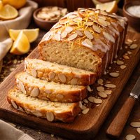 Lemon Almond Tea Bread