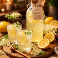 Lemon and Elderflower Cordial