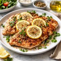 Lemon and Oregano Rubbed Chicken Paillards