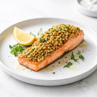 Lemon and Parmesan Crusted Salmon