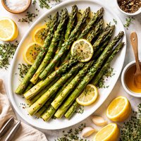 Lemon and Thyme Grilled Asparagus
