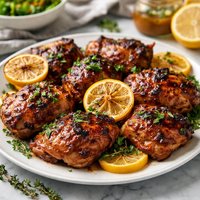 Lemon Barbecued Chicken Diabetic Friendly