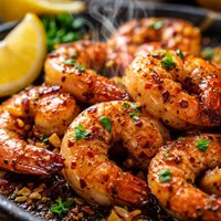 Lemon Barbecued Shrimp